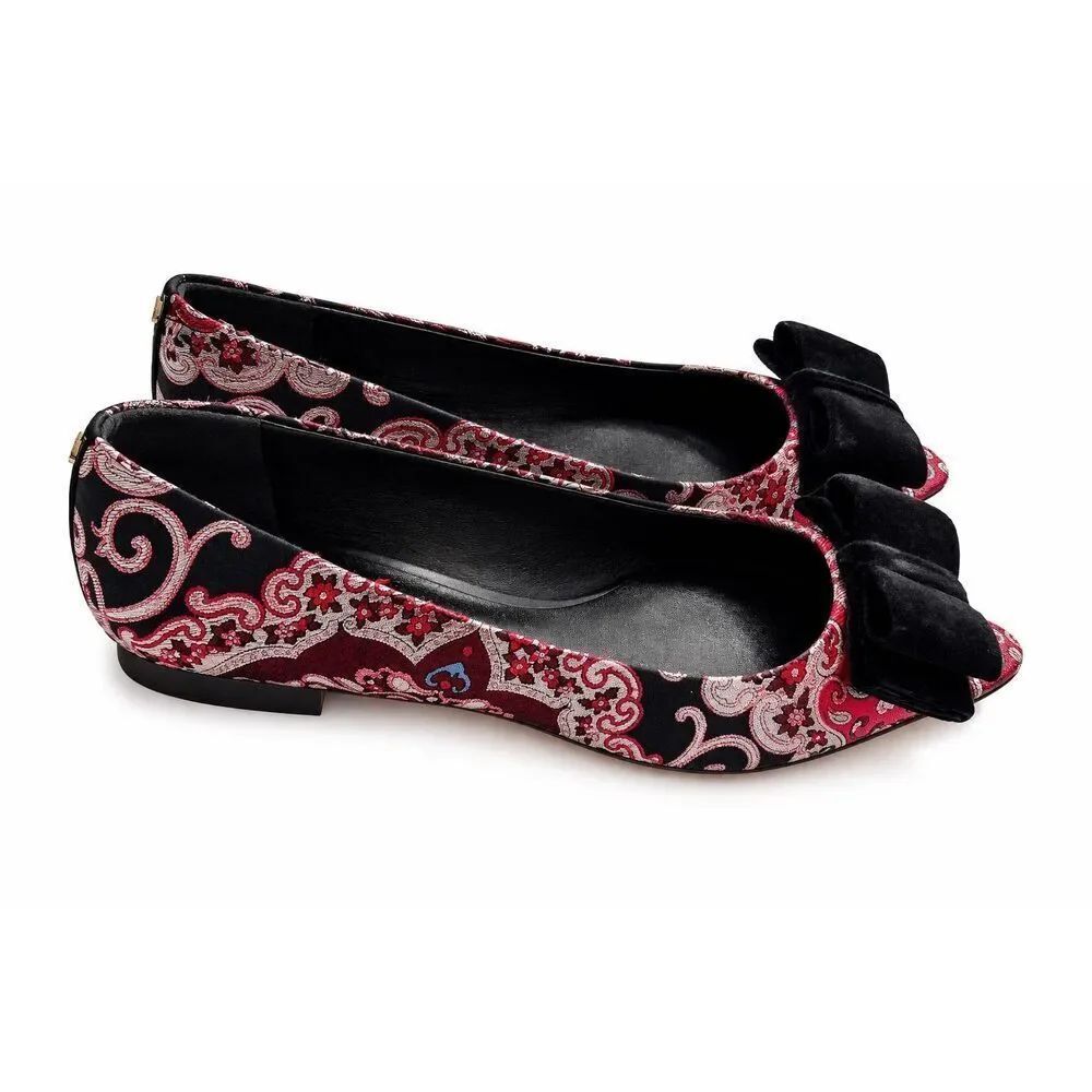 Kate Spade New York RUSSET MULTI Women's Keana Flat Shoes, US 8.5 8 1/2